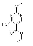 2-甲硫基-4-羥基-5-嘧啶甲酸乙酯